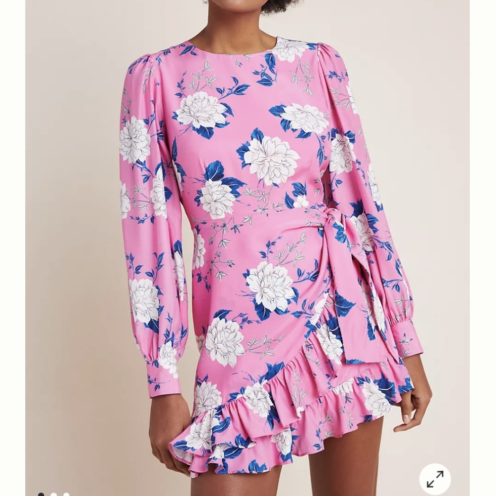 NWT Yumi Kim Darlene Silk Mini Dress
